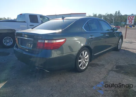 2007 Lexus Ls 460 from USA, damaged, VIN JTHBL46F375041270